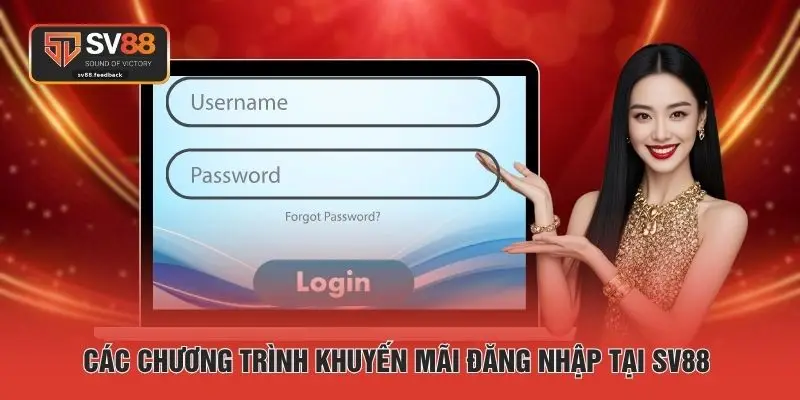 Các chương trình khuyến mãi đăng nhập tại SV88